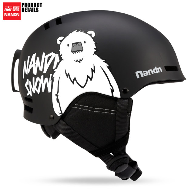 Nanen Ski Helmet 2023 New Single Board Double Board Warm Anti-Collision Snow Helmet ຜູ້ຊາຍແລະແມ່ຍິງອຸປະກອນຫມວກກັນກະທົບສະກີສໍາລັບຜູ້ໃຫຍ່