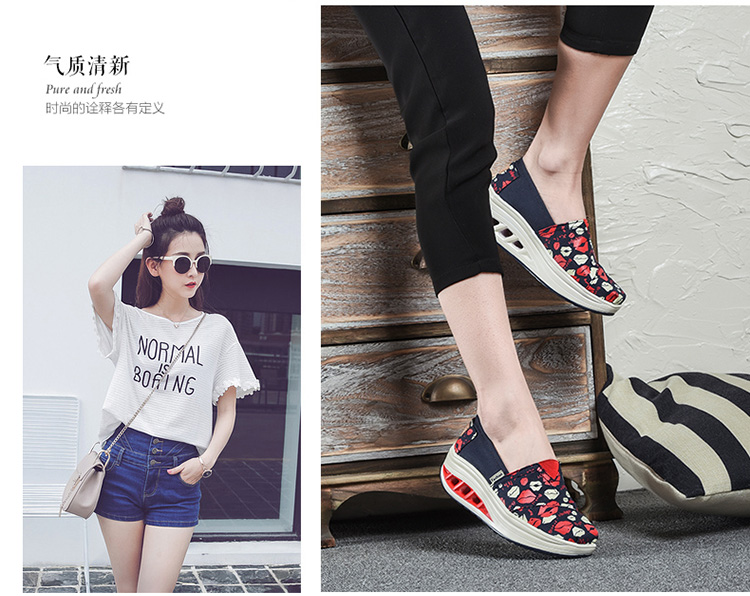 Giày vải mùa xuân nữ cũ Bắc Kinh giày vải đơn giày rocking giày thoáng khí giày ren nữ giày thông thường 34 giày cỡ nhỏ nữ giầy trắng nữ