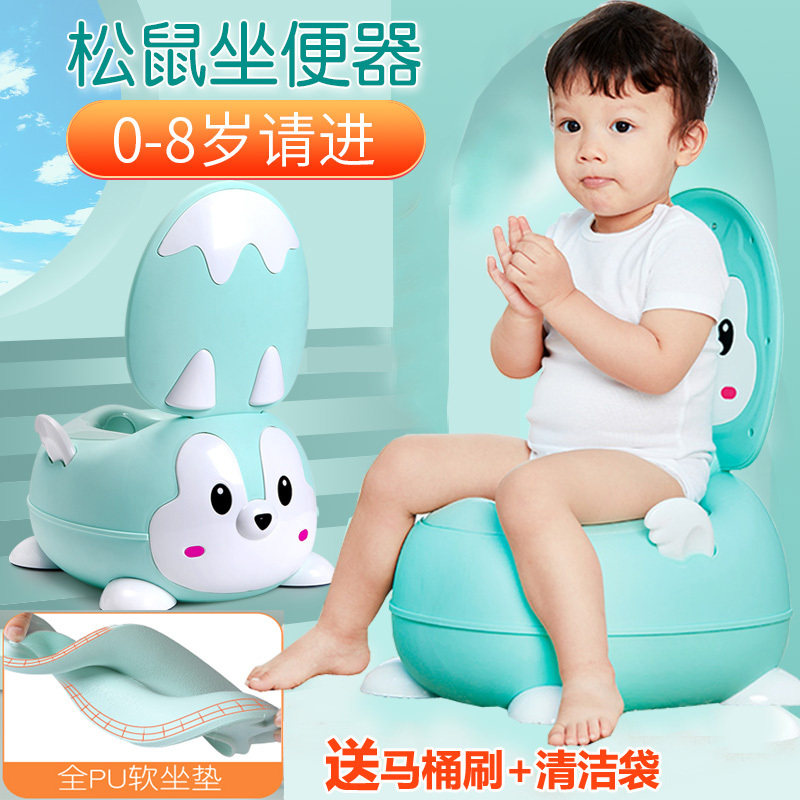 Baby era Children's toilet women's baby cartoon toilet step up the bed pan kid baby boy little urine basin