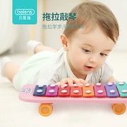 Beienshi trẻ nhỏ kéo tay gõ vào đồ chơi piano bé tám quãng nhỏ xylophone bé câu đố âm nhạc 1-3 tuổi - Đồ chơi âm nhạc / nhạc cụ Chirldren