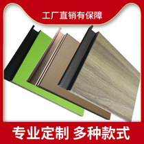 Acrylic kitchen door panel custom overall cabinet wardrobe door custom environmental protection multi-layer solid wood cloud slate