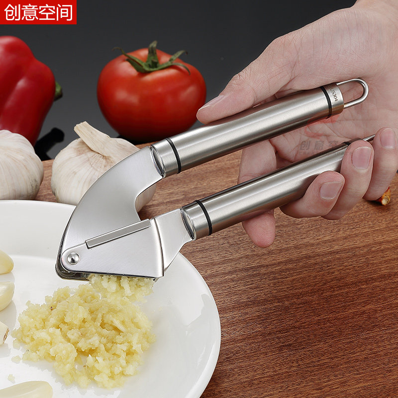 Press Garlic Mashed Garlic Clay Instrumental Household Press Garlic 304 Stainless Steel Kitchen Manual Garlic Head Press Crumpers To Stir Garlic Ends