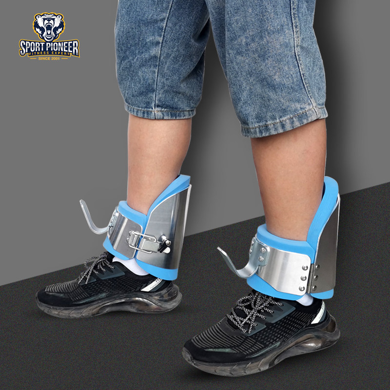 Human body inverted machine sports fitness upside-mounted footwear uppeak hoisting shoes anti-gravity lumbar cervical vertebrate stretch trainer
