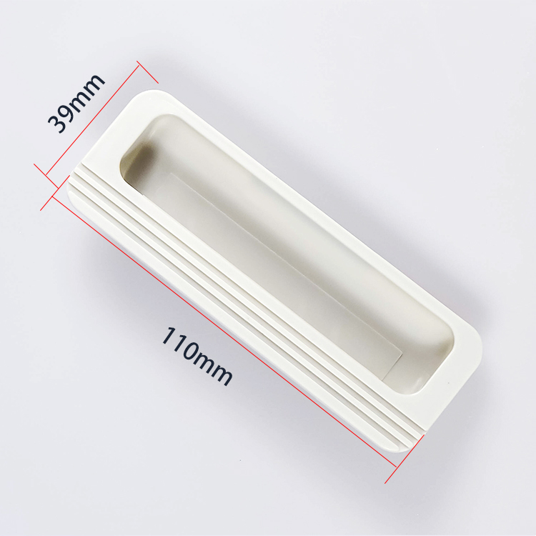 File Cabinet Handle Locker Handle Embedded Plastic Handle Tin Cabinet Handle Storage Cabinet White Handle