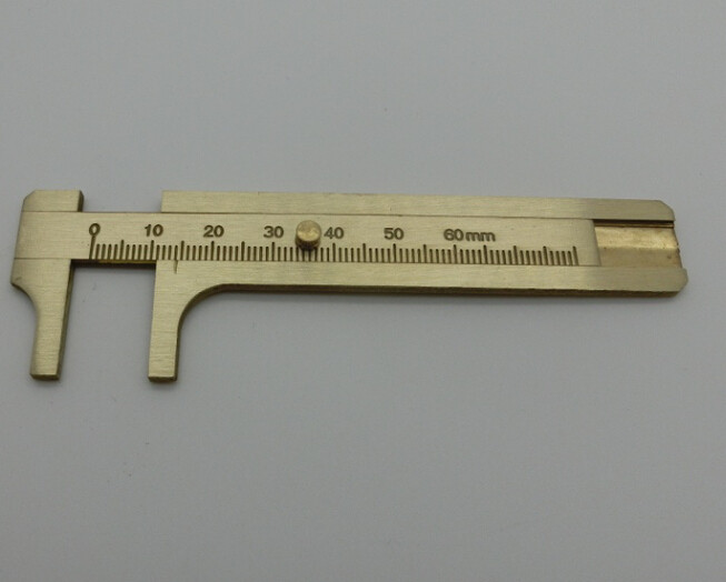 Special price to play with small brass calliper mini swimming javi ruler square portable with photo measuring walnut jade instrumental