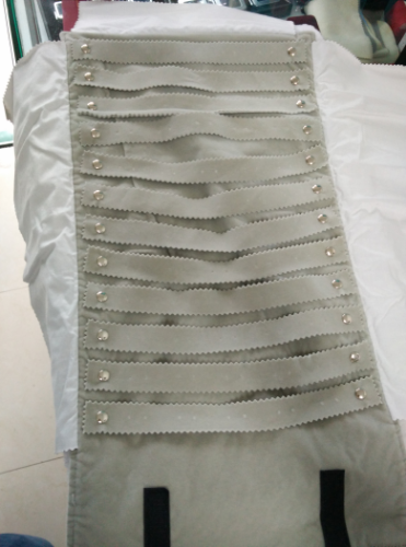 Upscale New Jewelry Rolls Bag Earpin Containing bag Jewelry Display Props Exhibition Portable Earbuke Rings Jewellery Bag