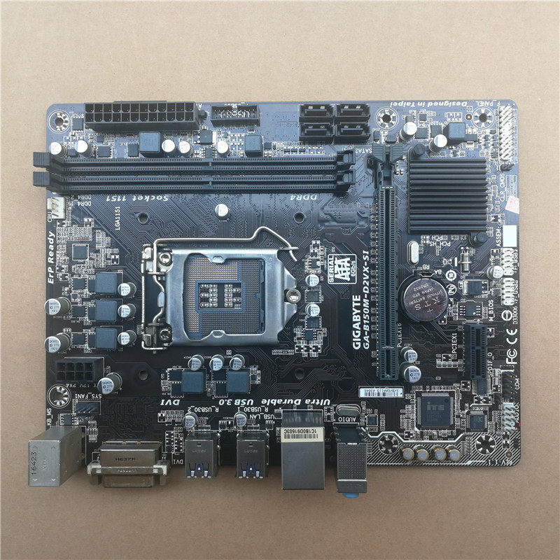 Gigabyte Gigabyte B150M-D2VX SI 1151-pin DDR4 original disassembly small board B150 motherboard