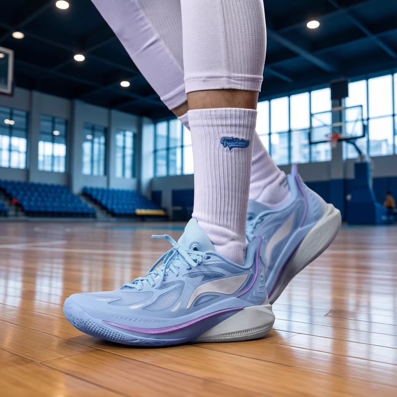 Sonic 12 Low-Top Basketball Shoes, Non-Slip, Lightweight, Breathable, Wear-Resistant, Shock-Absorbing, Anti-Rollover Sports Shoes for Men, Students