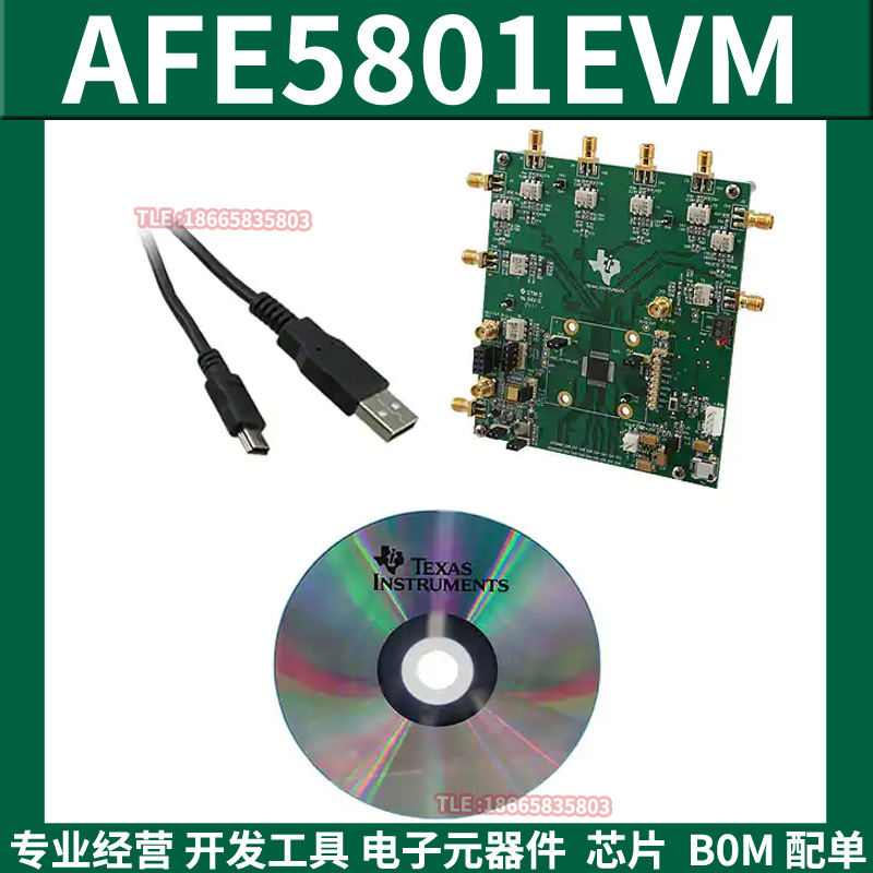 AFE5801EVM Data Conversion IC Development Tools AFE5801EVM Evaluation Board Interface Board TI Original Dress New