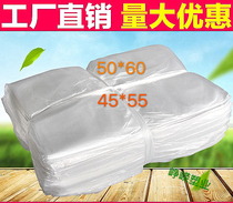 100 disposable White Transparent garbage bag flat extraction storage bag 45*55 50*60 special price