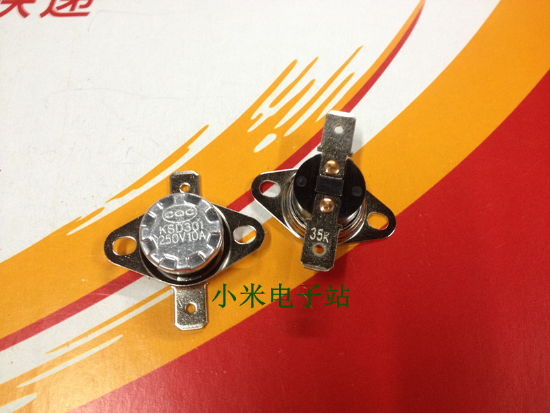 KSD301 temperature relay temperature-controlled 40 50 85125200 85125200 degrees often open and closed 10A 250V