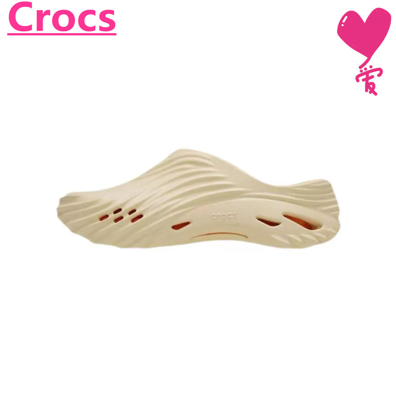 Crocs Crocs Wave Wave Hole Shoes 2025 Men's Beach Shoes Outdoor Sandals Outerwear Slippers Crocs Crocs Wave Wave Hole Shoes 2025 Men's Beach Shoes Outdoor Sandals Outerwear Slippers