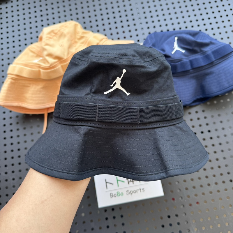 Nike Jordan Apex Detachable Drawstring Windproof Outdoor Sunshade Bucket Hat Fisherman Hat Fd5188-010