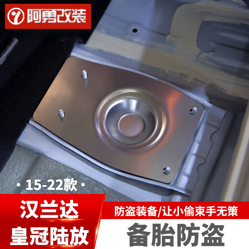 Apply 15 - 2022 - 4th generation Hanlanda Crown Land - Range special tire anti - theft Ayang modification accessories