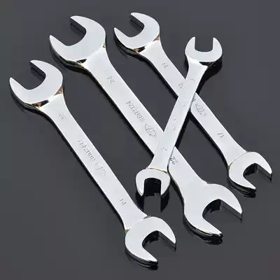 Huafeng Jujian Hardware tools Double-headed opening wrench Double-headed wrench Mobile phone repair auto repair Auto insurance double-headed fork wrench