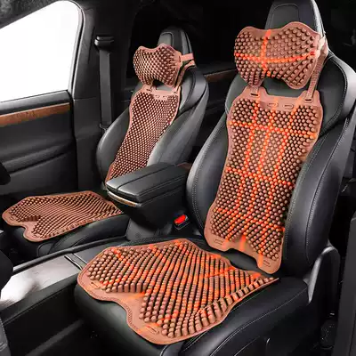 Silicone ventilation car seat cushion summer single-chip cooling mat Four Seasons Universal Cool cushion 3D summer breathable massage mat