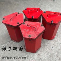 Hexagonal barrel Hexagonal drum 30 liters centrifuge special tank grinding and polishing PU rubber barrel PU small drum