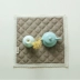 Bông vải lanh đơn giản cách nhiệt mat placemat vải Retro Trung Quốc placemat bộ đồ ăn mat sinh viên bữa ăn vải pad khăn trải bàn hội nghị đẹp Khăn trải bàn