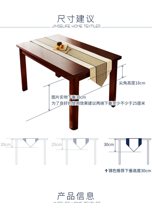 Hiện đại tối giản cờ Trung Quốc cờ phong cách Trung Quốc bông và vải lanh phong cách bàn cà phê bàn ​​cờ vải vải bảng tân cổ điển phong cách Trung Quốc - Khăn trải bàn