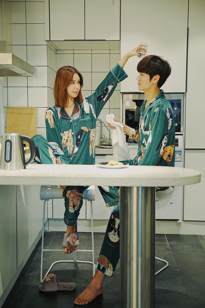 Pyjama mixte OTHER   en Polyester Polyester  à manches longues - Ref 3006062 Image 36