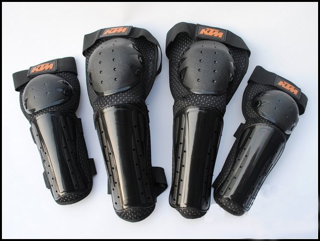 KTM locomotive cross-country protection kneecap and elbow protection elbow riding four pieces of protective gear racing protection and fall protection