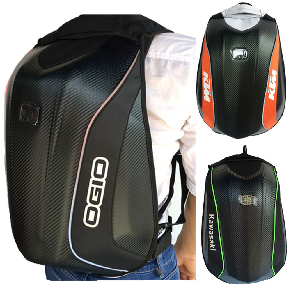 Locomotive Shoulder Bag OGIO SHOULDER BAG KNIGHT KAWASAKI WATERPROOF SHOULDER BAG HARD SHELL KTM DOUBLE SHOULDER BAG RIDING LOCOMOTIVE BAG