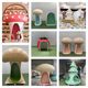 Rocket House Fiberglass Sculpture Hollow Mushroom Combination Bookshelf ໂຮງຮຽນອະນຸບານ ສວນເດັກຫຼິ້ນ ເຟີນີເຈີ Customized Ornaments