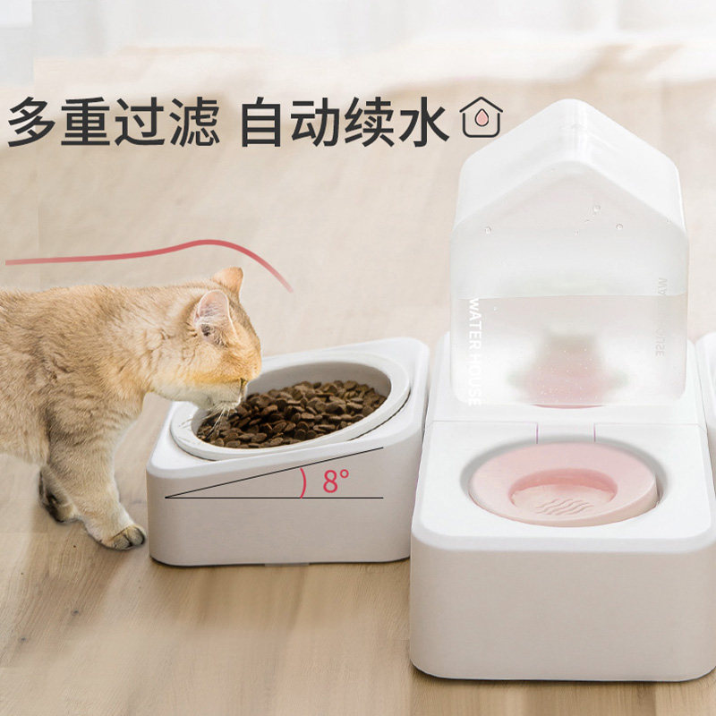 Kitty Water Dispenser Pet Automatic Drinking Water Dispenser Dog Drinking Water Feeder mobile water basin Divine Instrumental Teddy Supplies