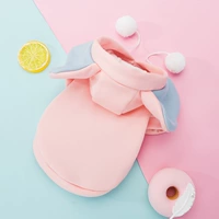 Осенняя розовая толстовка