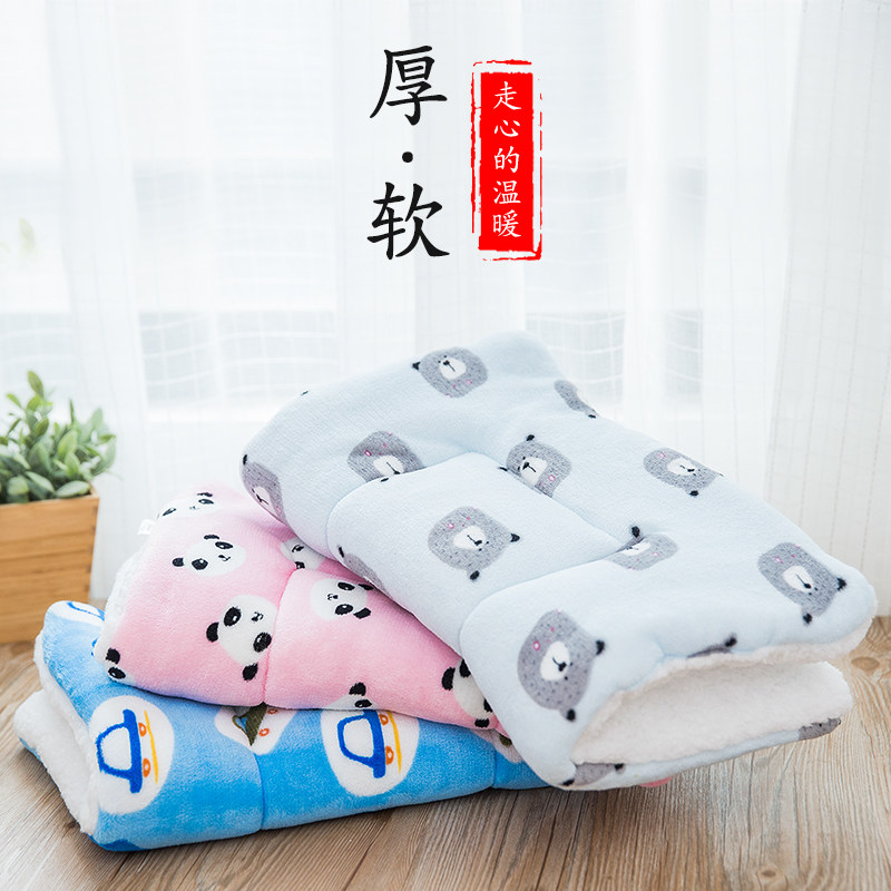 Pet Mat Spring Net Red Cute Blanket Sub Ground Cotton Mat Kennel Sleeping Mat Kitty Spring Quilted Dog Supplies