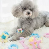 Игрушечные игрушки для собак, маленькие стерилизованные шарики, шлифование зубов, кусание тренировок маленького собачьего медведя