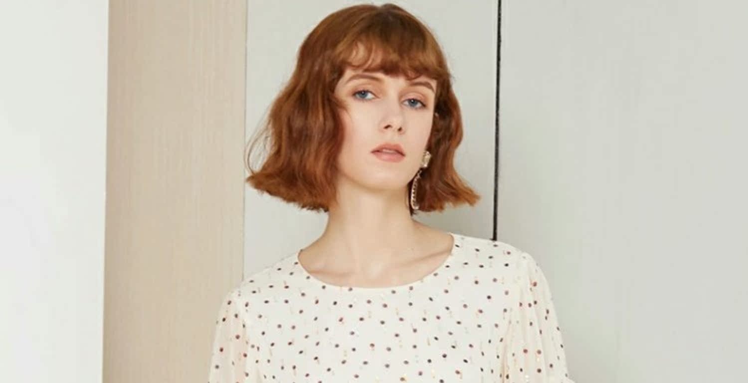 OSA Ou Sha Một chiếc váy ngắn mùa hè váy ngắn nữ 2019 mới túi váy cao eo chuyên nghiệp váy hip công cụ váy - Váy chân váy nhung tăm
