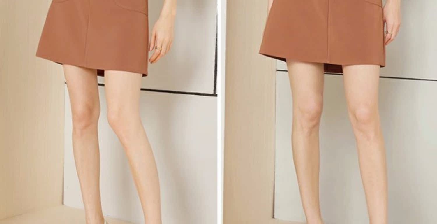 OSA Ou Sha Một chiếc váy ngắn mùa hè váy ngắn nữ 2019 mới túi váy cao eo chuyên nghiệp váy hip công cụ váy - Váy chân váy nhung tăm