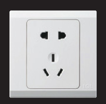 LGL Sonny electrician five-hole five-eye socket panel NEW2 copper terminal Post