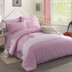Để đạt được chính hãng Thủy dệt bông chải denim giường bông vải quilt cưới dày giường mùa đông - Bộ đồ giường bốn mảnh chăn ga tencel Bộ đồ giường bốn mảnh