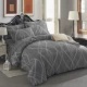 Để đạt được chính hãng Thủy dệt bông chải denim giường bông vải quilt cưới dày giường mùa đông - Bộ đồ giường bốn mảnh