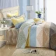 Để đạt được chính hãng Thủy dệt bông chải denim giường bông vải quilt cưới dày giường mùa đông - Bộ đồ giường bốn mảnh