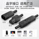 AC power socket three-core power cord plug male and female connector socket 10A15A pin plug copper