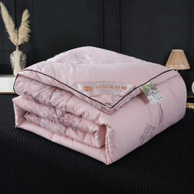 罗霓欧秋冬季蚕丝被双人天然桑蚕丝被