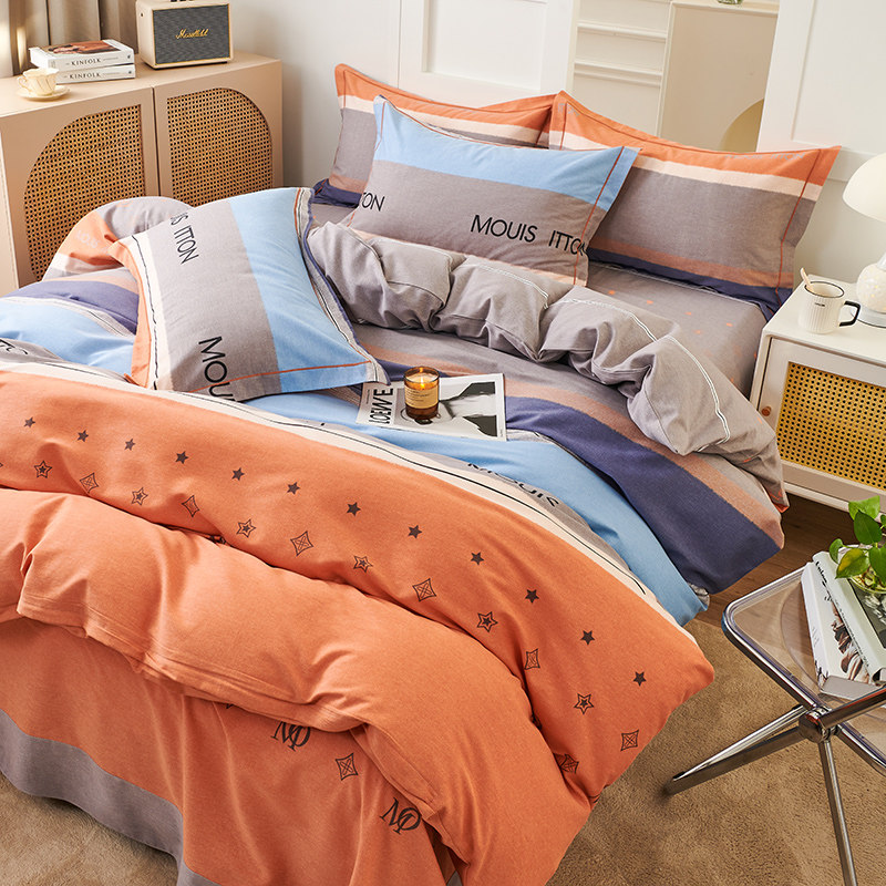 60 cotton grinding four pieces of pure cotton cotton suite