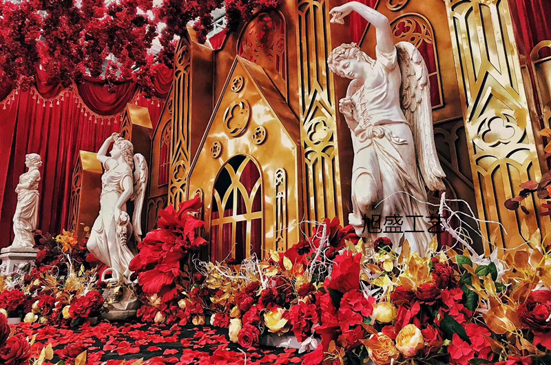 Eurostyle Goddess Figure Sculpture Angel Pendulum Replica Antique GRP Wedding Celebration Road Leading Road With Home Garden Adornment-Taobao