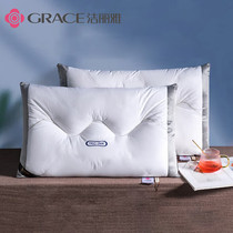 Lilly (Grace) pillow quilted soy fiber pillow core soft and high to sleep pillow core white