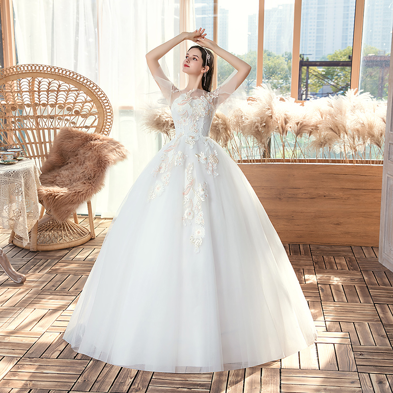  2XL+Net red wedding dresses need accessories to contact customer service   - $3.14 