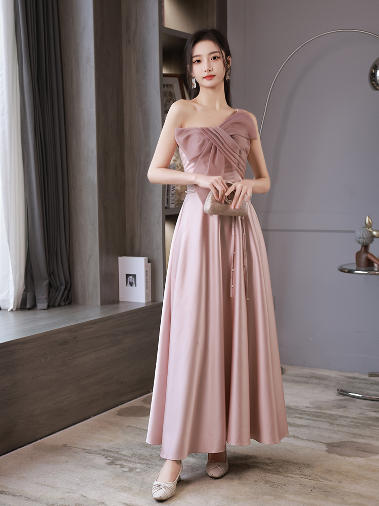  S+B Long models of fragrant pink shoulder butterfly knot seventy   + $1.42 