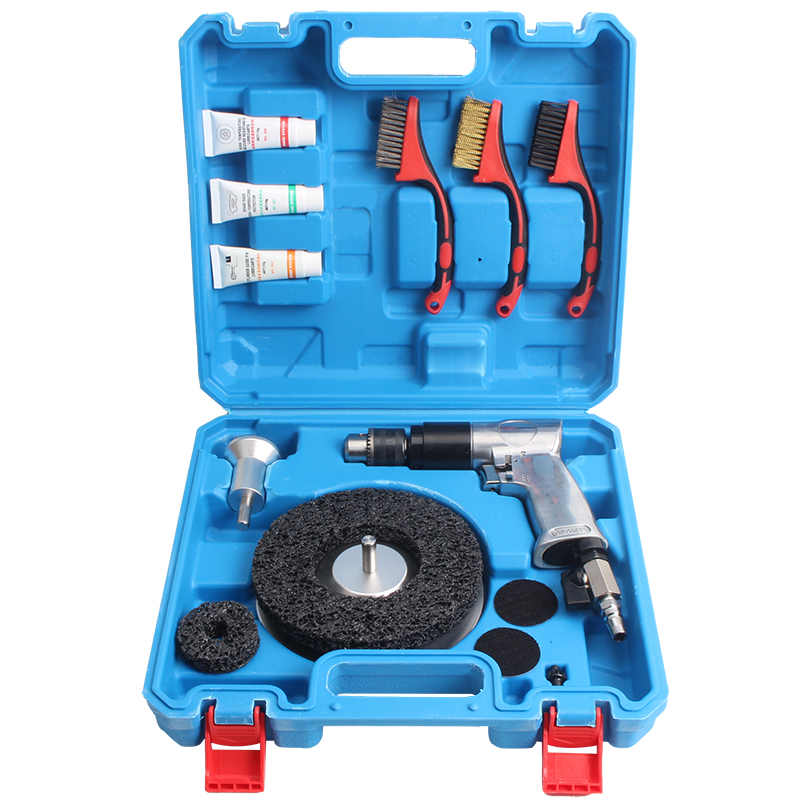 Brake hub shaft head rust removal grinding tool Brake system deep maintenance Flange rust removal tool