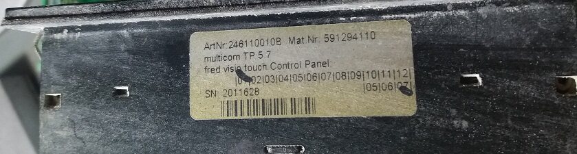 246110010B multicom TP5 7 technotrans tank circuit board