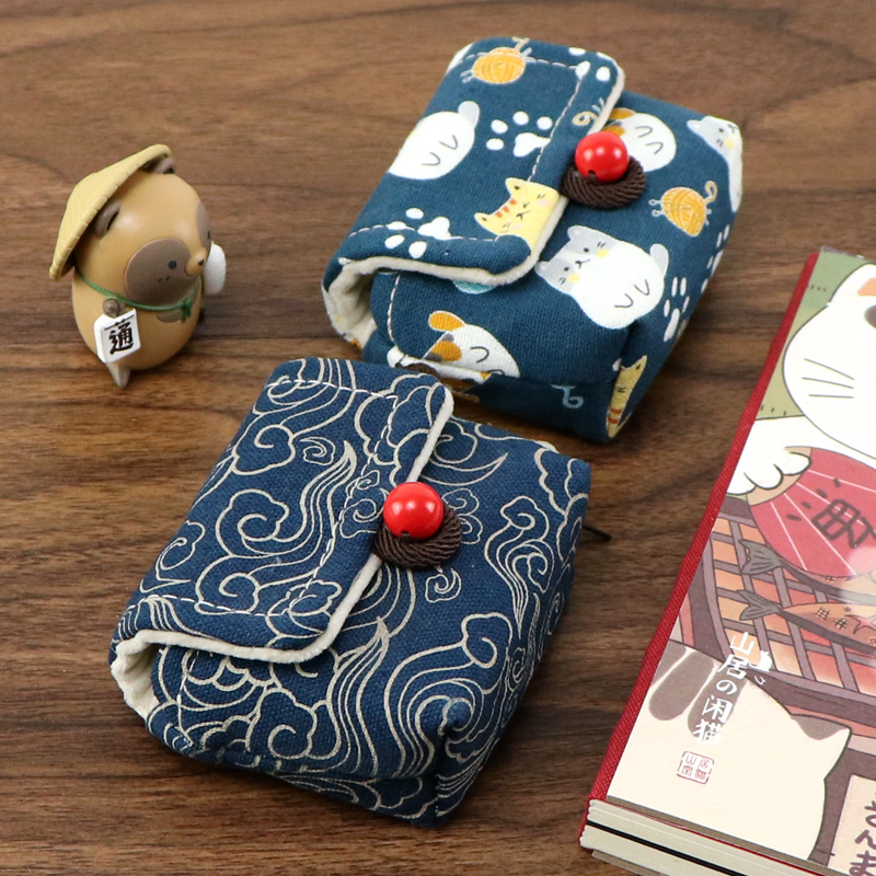 Chinese style suitable for jbu bondage voice palace wireless bluetooth headset charging box protective sleeve storage bag anti-scratch bag