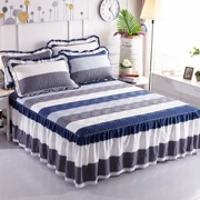 Khăn trải giường bằng vải cotton trải giường đơn mảnh cotton dày trải giường x bụi 1,8 m 2.0m bảo vệ 100%