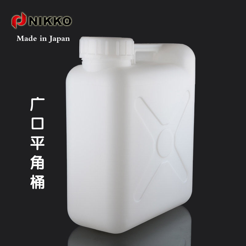 NIKKO塑料方桶10L20L加厚储水桶带龙头适用液体储存