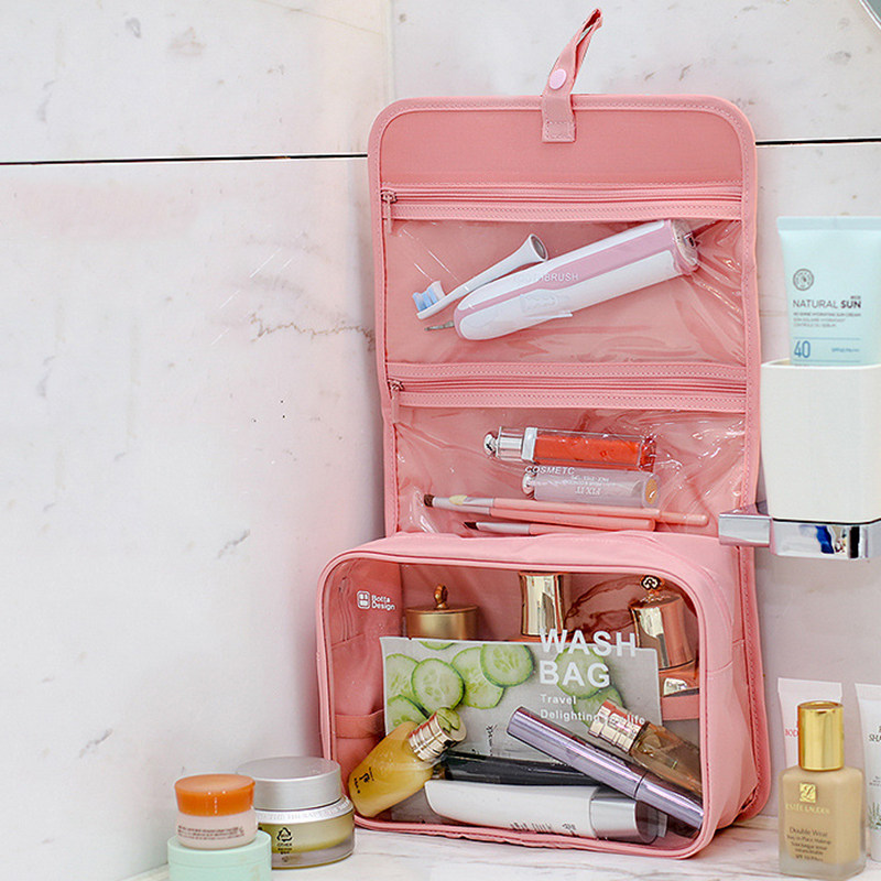 Large Capacity Waterproof Wash Bag Male Lady Portable Travel Cosmetics Containing Bag For Business Outdoor Tourist Cashier Bag